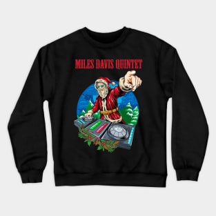 MILES DAVIS QUINTET BAND XMAS Crewneck Sweatshirt